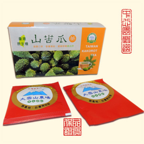 埔里大雪山農場－台灣原生種山苦瓜－茶包  |7F 茶葉養生飲品